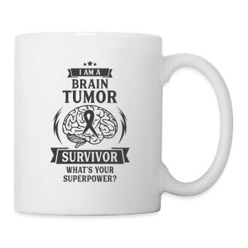 Brain Tumor Survivor - Mug - white - Right