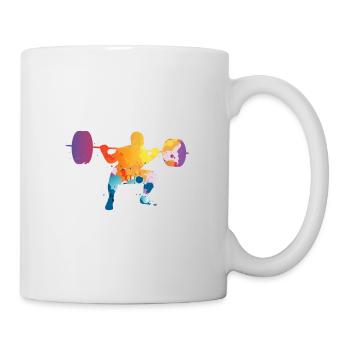 Weightlifting Weightlifter - Mug - white - Right
