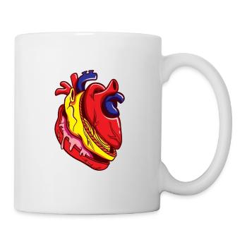 Science Heart So Real - Mug - white - Right