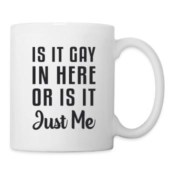 Gay Gay Gay Pride Homo Gift Idea - Mug - white - Right