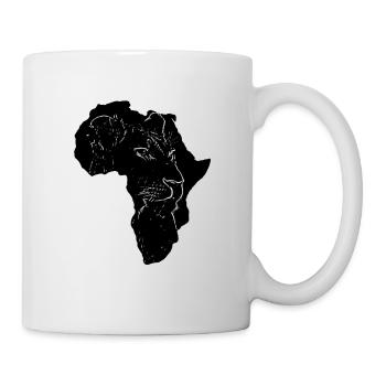 Africa Lion - Big Cat - Kenya - Cat - Mug - white - Right