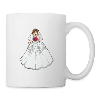 Liebe Big Day - Tasse - Weiß - Rechts