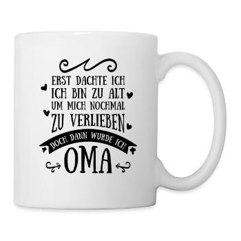 Ich Ich Bin Zu Alt Um Mich Nochmal Zu Verlieben Gr - Tasse - Weiß - Rechts