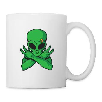 Alien Alien Pierce - Mug - white - Right