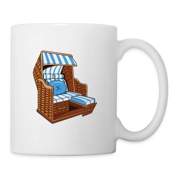 Vacation Beach Chair - Mug - white - Right