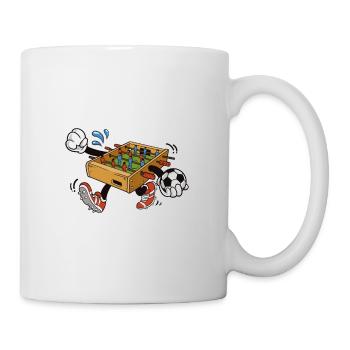 Sport Tischfußball - Tasse - Weiß - Rechts