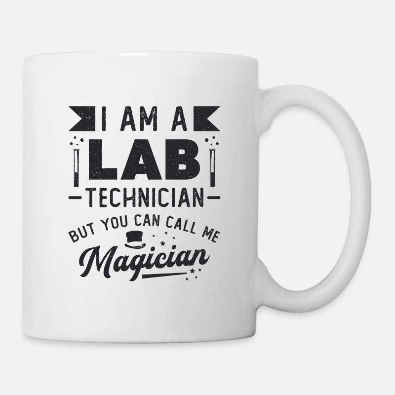 Labortechniker Biologie Labor Chemie Geschenkidee - Tasse - Weiß