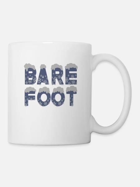 Barefoot - Mug - white