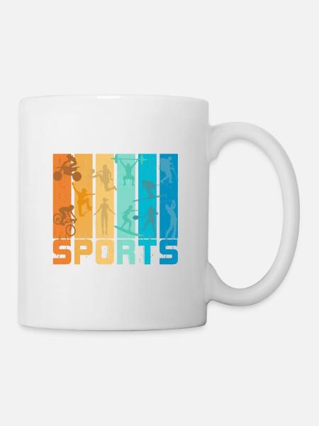 Sports - Tasse - Weiß