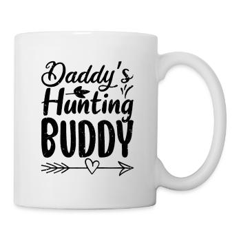 Daddy's Hunting Buddy Hunter Vintage Distressed - Mug - white - Right