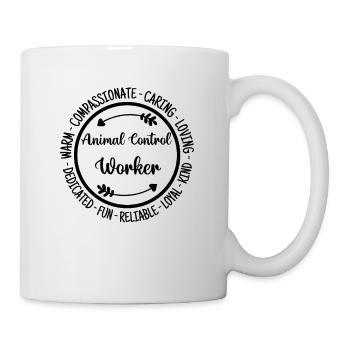 Animal Control Worker Animaux Lover Cadeau - Mug blanc - blanc - Droite