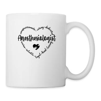 Anesthésiste - Mug blanc - blanc - Droite