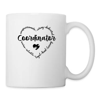 Coordinateur - Mug blanc - blanc - Droite