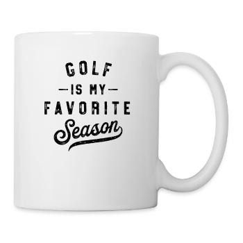 Golf Is My Favorite Season - Mug - white - Right
