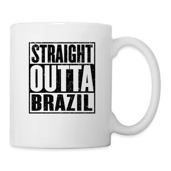 Straight Outta Brésil - Mug blanc - blanc - Droite