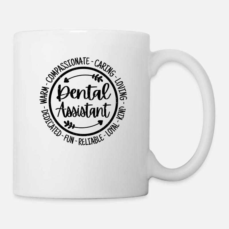 Dental Assistant Vintage Gift - Mug - white