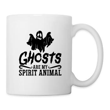 Geisterjäger Geisterjagd Horror Geschenkidee - Tasse - Weiß - Rechts
