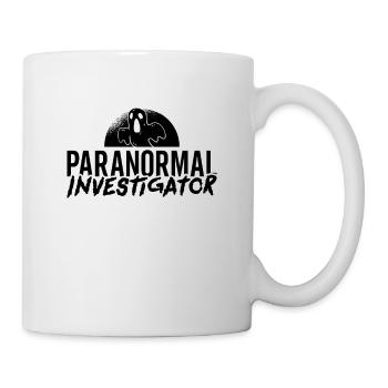 Geisterjagd Gruselig Geisterjäger Geschenkidee - Tasse - Weiß - Rechts