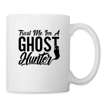 Gruselig Geisterjäger Geisterjagd Geschenkidee - Tasse - Weiß - Rechts