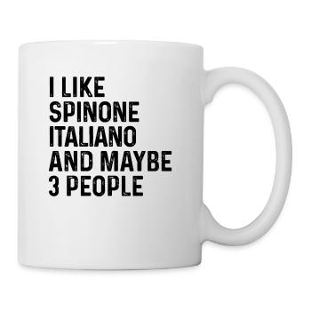 I Like Spinone Italiano And Maybe 3 People Dog - Mug - white - Right