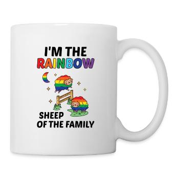 I'm The Rainbow Sheep In The Family Lesbian Love G - Tasse - Weiß - Rechts