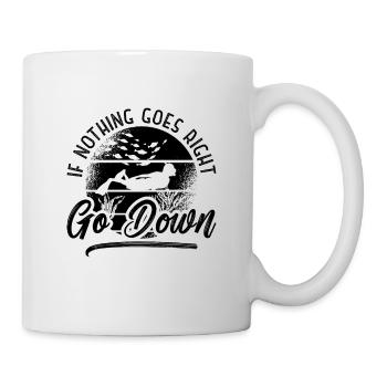 Apnea Freediver Apnée Plongée En Apnée Idée Cadeau - Mug blanc - blanc - Droite