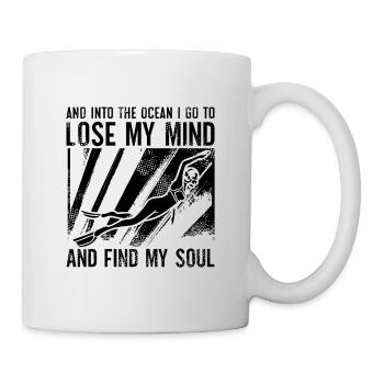 Freediving Freediving Gift Idea - Mug - white - Right