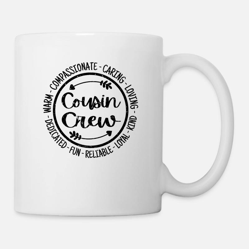 Cousin Crew - Tasse - Weiß