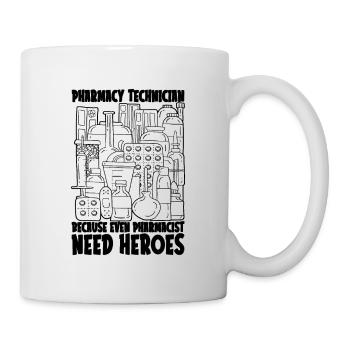Pharmacy Technician Pharmacy Gift Idea - Mug - white - Right