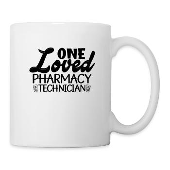 Apothekentechniker Apotheker Coole Geschenkidee - Tasse - Weiß - Rechts