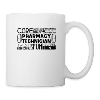 Apothekentechniker Techniker Coole Geschenkidee - Tasse - Weiß - Rechts