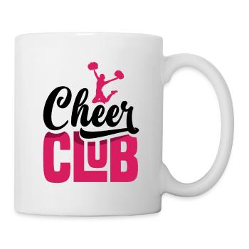 Cheer Club Cheerleading Cheerleader Cheerdance Gym - Tasse - Weiß - Rechts