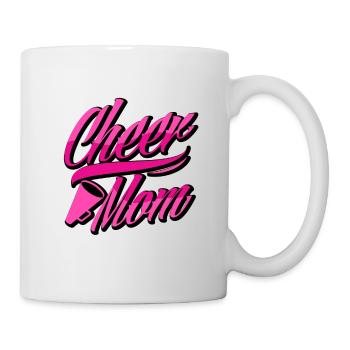 Cheer Mom Cheerleading Cheerleader Cheerdance Gymn - Tasse - Weiß - Rechts