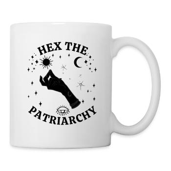 Hex The Patriarchy Smach the Patriarchy - Mug - white - Right