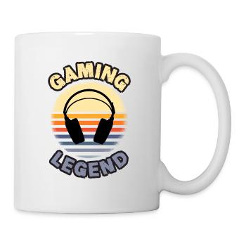 Gaming Legend Retro Video Game Player Console Pc G - Tasse - Weiß - Rechts