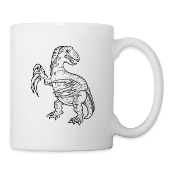 Therizinosaurus - Tasse - Weiß - Rechts