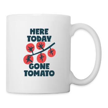Ici aujourd’hui Gone Tomato - Mug blanc - blanc - Droite