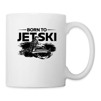 Jetski Sports nautiques Mer Vacances d’été Idée cadeau - Mug blanc - blanc - Droite