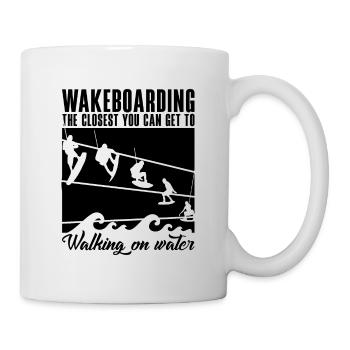 Wakeboard Wakeboarding Wakeboarder Idée Cadeau - Mug blanc - blanc - Droite