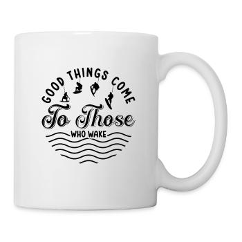 Wakeboarder Wakeboard Wakeboard Idée Cadeau - Mug blanc - blanc - Droite