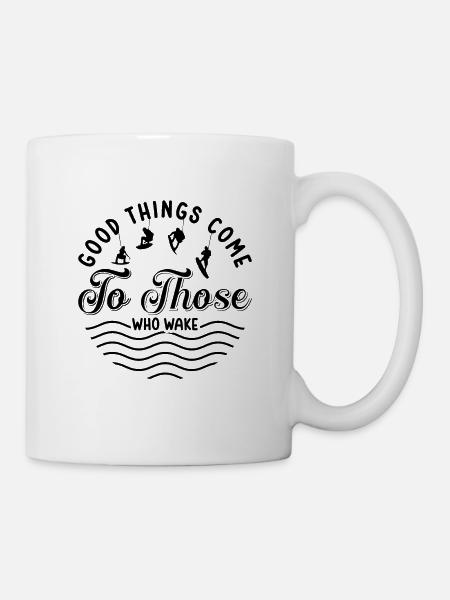 Wakeboarder Wakeboard Wakeboarden Geschenkidee - Tasse - Weiß