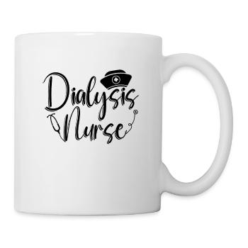 Dialysis Technician Nephrology Dialysis Gift Idea - Mug - white - Right