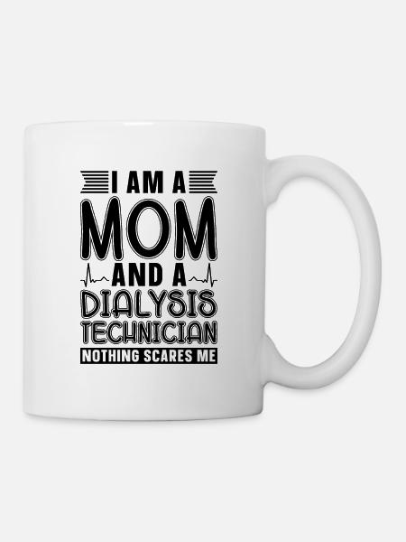 Dialysetechniker Dialyse Nephrologie Geschenkidee - Tasse - Weiß