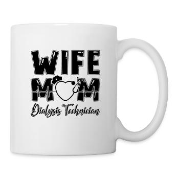 Dialysis Technician Nephrology Dialysis Gift Idea - Mug - white - Right