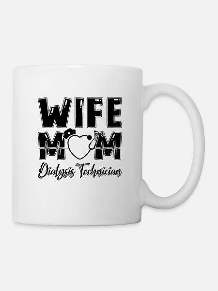 Dialysetechniker Nephrologie Dialyse Geschenkidee - Tasse - Weiß