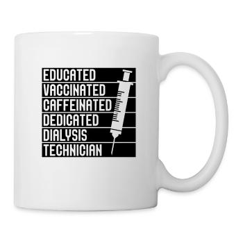 Dialysis Technician Nephrology Dialysis Gift Idea - Mug - white - Right
