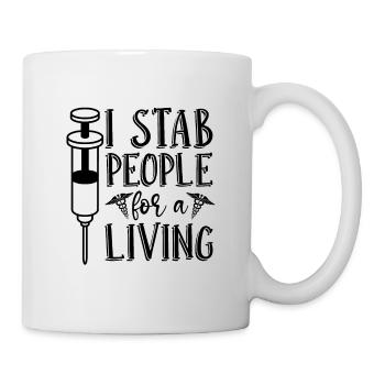 Néphrologie Dialyse Dialyse Technicien Idée Cadeau - Mug blanc - blanc - Droite