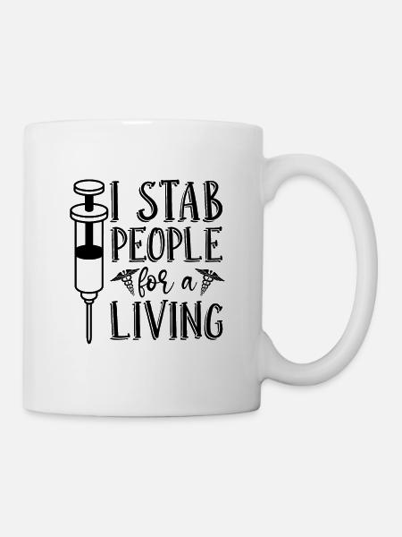 Nephrologie Dialyse Dialysetechniker Geschenkidee - Tasse - Weiß