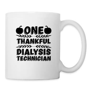Nephrology Dialysis Dialysis Technician Gift Idea - Mug - white - Right