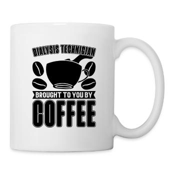 Dialysetechniker Nephrologie Kaffee Geschenkidee - Tasse - Weiß - Rechts